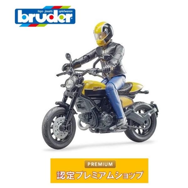 bruder ブルーダー Ducati スクランブラー フルスロットル フィギュア付き BR6305...