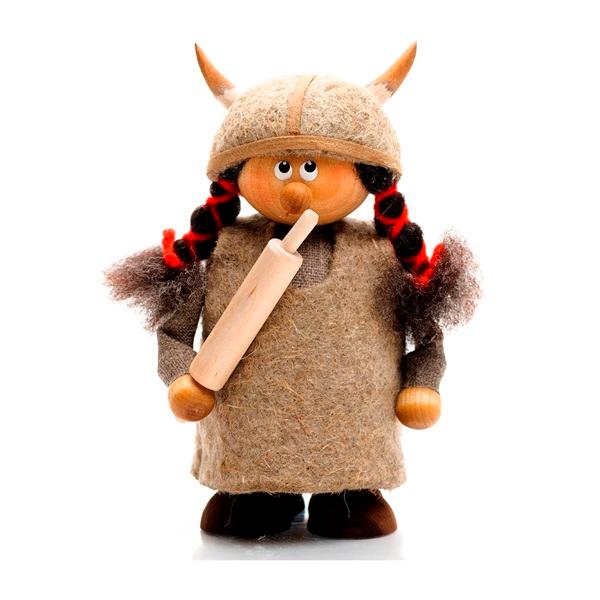 北欧フィギュア バイキングママ 723-0014 | 木のおもちゃ 人形 インテリア 北欧 エストニ...