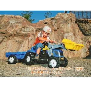 乗用 おもちゃ トラクター お得クーポン発行中 2 5歳 Rolly Toys New Holland ニューホランドキッズ トレーラー付き ロリートイズ
