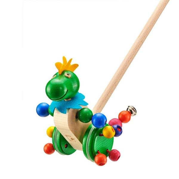 SELECTA セレクタ 手押し・ドラゴン SE62027 おもちゃ 木のおもちゃ ベビーおもちゃ ...