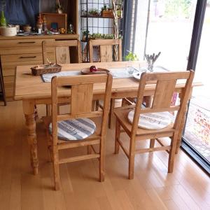 ダイニング4点セット 食卓4点セット カントリー テーブル イス2脚 4人