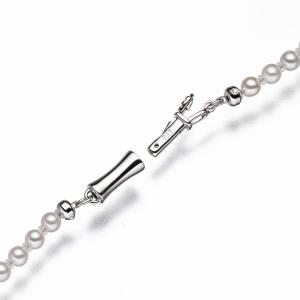 アコヤパールネックレス 3.0mm 全長約42...の詳細画像2