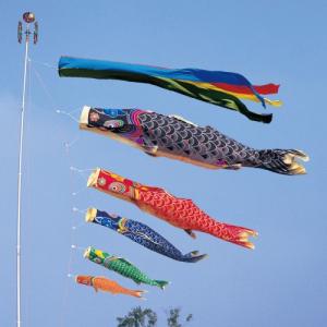 こいのぼり 鯉のぼり 五色吹き流し単品3m : 恵月人形本舗 - 通販