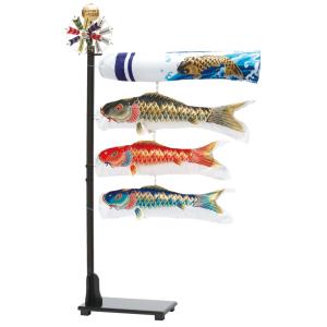 ミニ座敷鯉物語　錦鯉 室内鯉のぼり 羽衣セット黒鯉80cm 赤鯉、青鯉70cm ワタナベ鯉のぼり こいのぼり 室内鯉のぼり 錦鯉 ミニ座敷鯉物語 羽衣