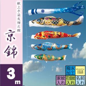 徳永鯉のぼり 友禅鯉セット3m 8点 こいのぼり 【送料無料】 : アークス
