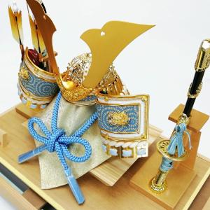 五月人形 久月 ケース飾り 兜飾り 白木台 ア...の詳細画像2