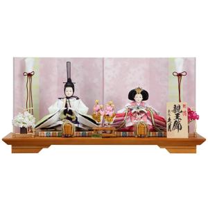 久月 雛人形 親王飾り 京十四番親王 36116 超コンパクト : 祭・人形の