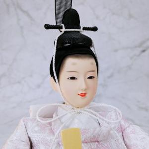 久月 雛人形 ケース飾り 小三五親王 茶木目 ...の詳細画像4