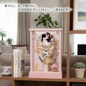 羽子板 ケース飾り 8号 舞 アクリルケース ...の詳細画像3