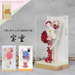 羽子板 お祝い 初正月 羽子板飾り ガラス ケース飾り 正月飾り 押絵