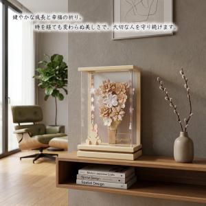 羽子板 薄型アクリルケース 凛オフホワイト 7...の詳細画像5