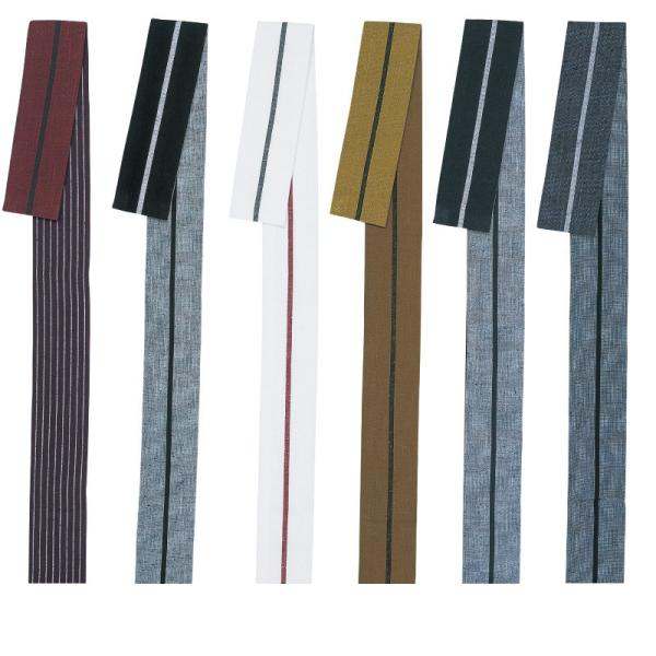 お祭り用品 平ぐけ帯 袢天帯 300cm E8155- E8160