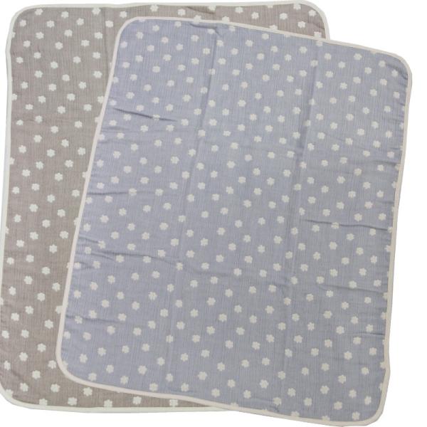 西川リビング 日本製 オーガニックコットン ベビーガーゼケット 5重ガーゼケット 綿100% サック...