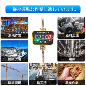 吊りはかり 1t クレーンスケール 充電式つり...の詳細画像2
