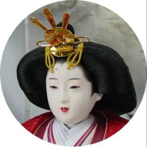 120平安天鳳平安御所雛15人(焼き桐3段飾り)の詳細画像2