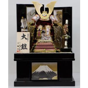 五月人形 兜 鎧 豪華 鎧飾り 鎧平飾り 武士道7号鎧金屏風セット : 人形