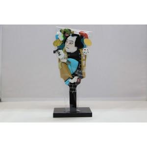 助六 【7号押絵羽子板】 初正月 コンパクト 豆羽子板 ミニ羽子板 飾り