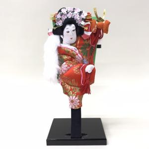 道成寺 【7号押絵羽子板】 初正月 コンパクト 豆羽子板 ミニ羽子板