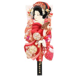 正月飾り 羽子板 正絹振袖シリーズ 極上正絹振袖羽子 浅妻13号 : 人形