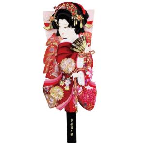正月飾り 羽子板 正絹振袖シリーズ 極上正絹振袖羽子板 道成寺13号