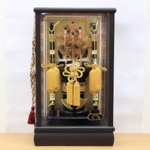 五月人形 兜 鎧 豪華 鎧飾り 鎧平飾り 武士道7号鎧金屏風セット : 人形