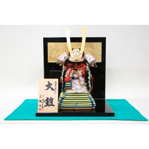 五月人形 兜 鎧 豪華 鎧飾り 鎧平飾り 武士道7号鎧金屏風セット : 人形