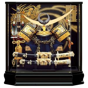 5月人形 兜飾り 男の子 初節句 五月人形 人形のモリシゲの五月人形 端午の節句 五月人形 コンパクト おしゃれ 兜ケース飾り 兜 五月人形 兜飾り 金上杉兜 12号 六角アクリルケース 宝童作 H 12k 人形のモリシゲ 最新発見