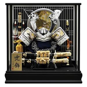柿沼東光 五月人形 木目込み 作 (大空の夢 白 アクリルケース 飾り
