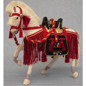 五月人形 S 白馬 五月道具 小道具 馬飾り うま ウマ 端午の節句 節句