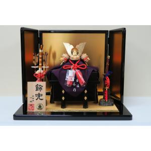 100周年記念祭】五月人形 平安一水 兜単品 兜飾り 金小札赤糸縅 10号