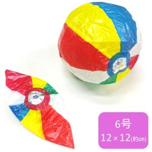 紙風船（紙フーセン・紙ふうせん） 約20cm 5枚入 : イベント用品問屋