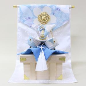 透彩兜飾り 几帳セット そら 五月人形 リュウコドウ作 平飾り 透彩兜飾り そら 几帳セット 弓太刀