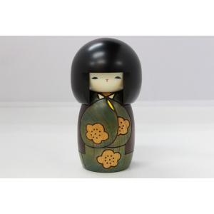 卯三郎作 こけし おひな様「笑い雛」 No-9-22 : 人形のモリシゲ - 通販