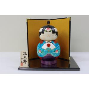 卯三郎作 こけし おひな様「笑い雛」 No-9-22 : 人形のモリシゲ - 通販