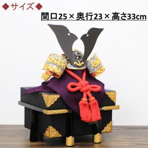 五月人形 一徳作 国宝デザイン兜 8号 竹雀兜...の詳細画像2