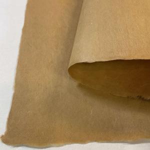 草木染純楮紙 手漉き和紙 白茶色 No.630 ベージュ 薄茶色 日本の伝統色