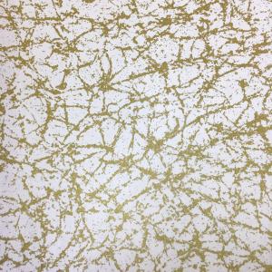 金色が華やかな加賀友禅 和紙 氷割れ紋様 ひわれ模様