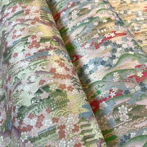 京都の風景 新色 豪華 友禅紙 五重塔 金閣寺 大判 菊判