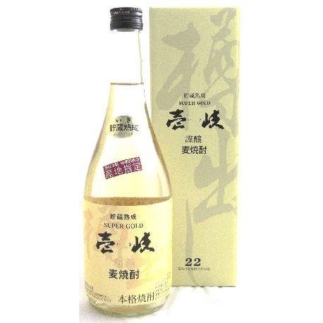 壱岐 焼酎  壱岐 スーパーゴールド 22度 720ml  【 箱付き 】　長崎