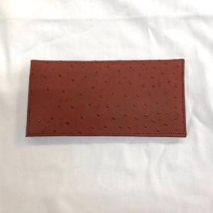 皇居財布　新品未使用　牛革　クロコ柄 新品未使用』皇居財布 クロコダイル柄 オレンジ色 長財布 - メルカリ