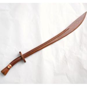 青龍刀　模造刀　刀　武具　鉄製　飾り 青龍刀 模造刀 中国武術 装飾 コスプレ 功夫 演武用 DS-0111