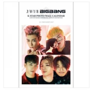 BIGBANG　ビッグバン 2018年壁掛けカレンダー｜moriyabussan