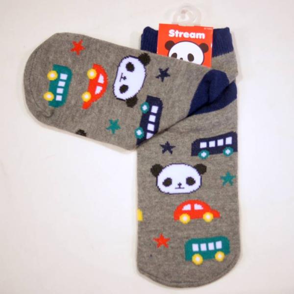 車 パンダ ソックス CSS0487-GY