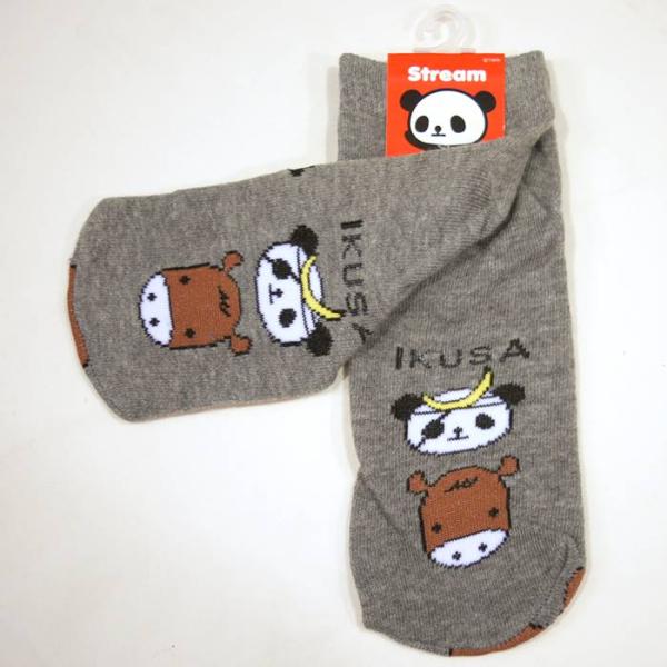 独眼竜 パンダ ソックス CSS0496-GY