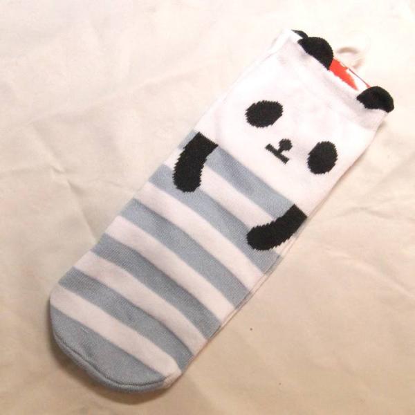 耳付き パンダ ソックス CSS0416-BL