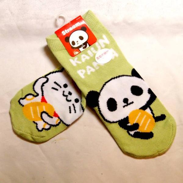 開運 パンダ ソックス CSS0513-MI　CSS0562-MI