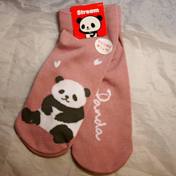 ハート パンダ ソックス CSS0518- PI  ピンク
