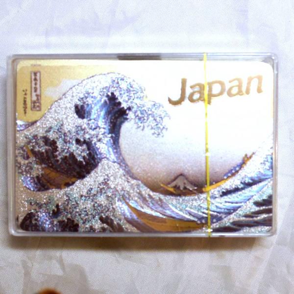 葛飾北斎 富嶽三十六景 神奈川沖浪裏 トランプ プレイングカード