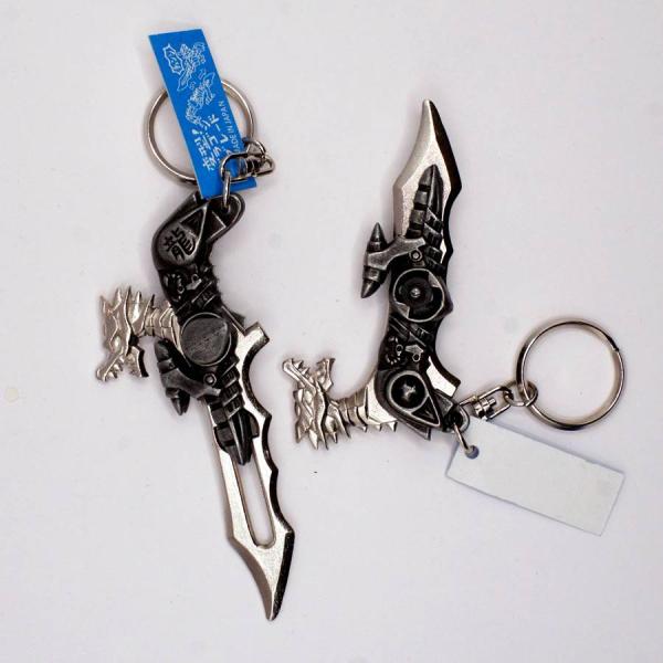 日本製 メタル製 ドラゴン 変型 龍 伸縮剣 ドラゴン ブレード  キーホルダー