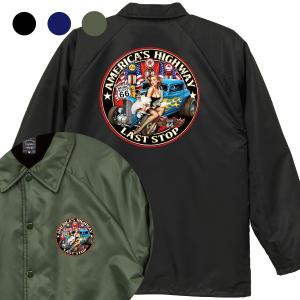 スケボーピットブル ボア付き コーチジャケット スケーター スケボー